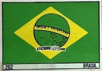 Figurina Flag - Campeonato do Mundo de Futebol 1982 n. 262 - SORCACIUS XII
