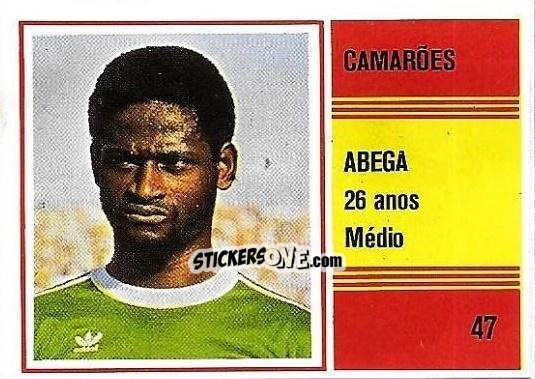 Cromo Abega - Campeonato do Mundo de Futebol 1982 n. 47 - SORCACIUS XII