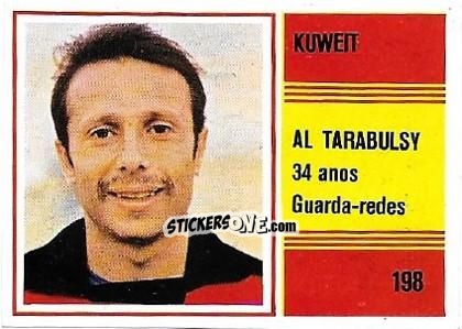 Sticker Ahmad Al-Tarabulsi - Campeonato do Mundo de Futebol 1982 n. 198 - SORCACIUS XII