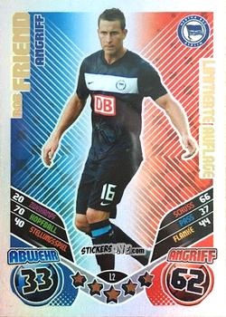 Cromo Rob Friend - German Football Bundesliga 2011-2012. Match Attax n. L2 - Topps