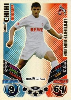 Sticker Adil Chihi - German Football Bundesliga 2011-2012. Match Attax n. L10 - Topps