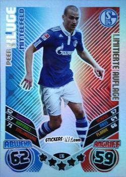 Sticker Peer Kluge - German Football Bundesliga 2011-2012. Match Attax n. L16 - Topps