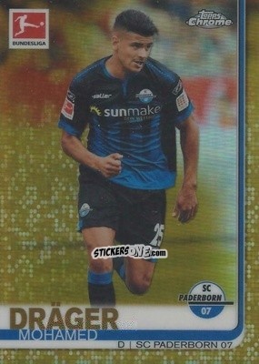 Cromo Mohamed Dräger - Bundesliga Chrome 2019-2020 n. 34g - Topps