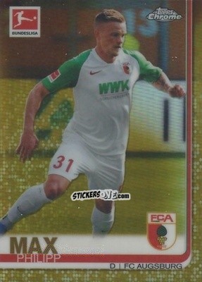 Sticker Philipp Max - Bundesliga Chrome 2019-2020 n. 38g - Topps