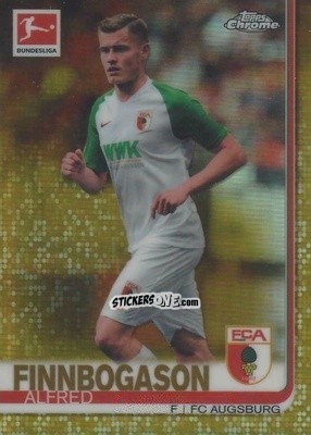 Cromo Alfreð Finnbogason - Bundesliga Chrome 2019-2020 n. 39g - Topps
