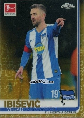 Cromo Vedad Ibiševic - Bundesliga Chrome 2019-2020 n. 64g - Topps