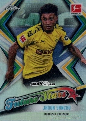 Cromo Jadon Sancho - Bundesliga Chrome 2019-2020 n. FS-6 - Topps