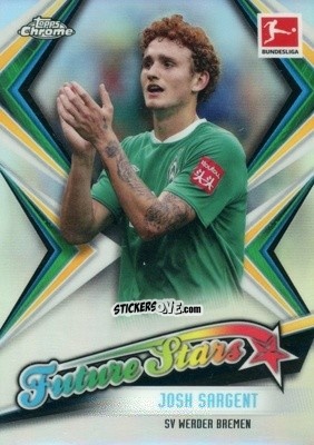 Figurina Josh Sargent - Bundesliga Chrome 2019-2020 n. FS-15 - Topps