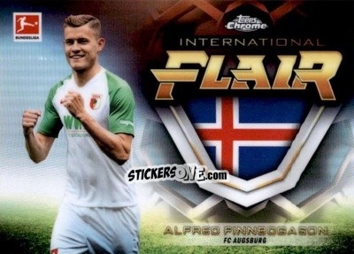 Cromo Alfreð Finnbogason - Bundesliga Chrome 2019-2020 n. IF-9 - Topps
