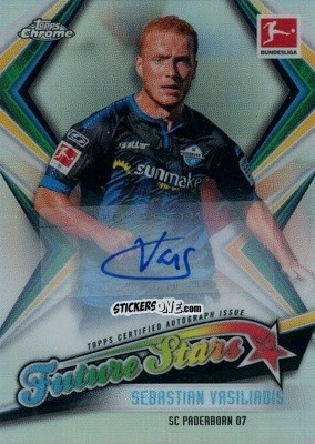 Cromo Sebastian Vasiliadis - Bundesliga Chrome 2019-2020 n. A-FS-14 - Topps