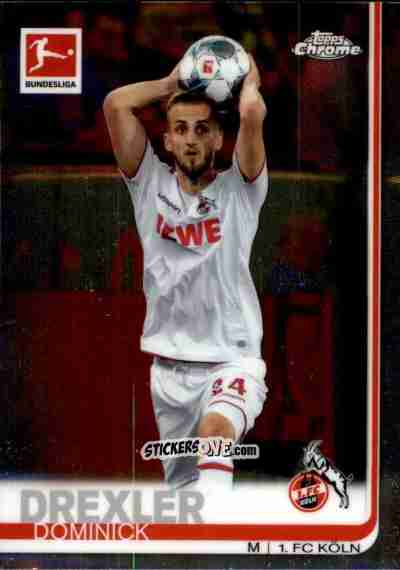 Sticker Dominick Drexler - Bundesliga Chrome 2019-2020 n. 5 - Topps