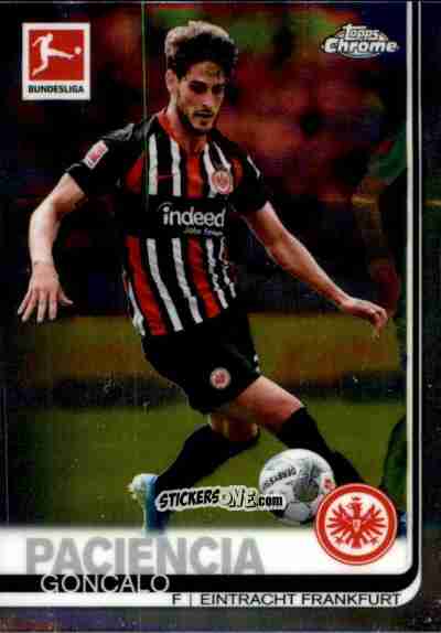 Cromo Gonçalo Paciência - Bundesliga Chrome 2019-2020 n. 6 - Topps