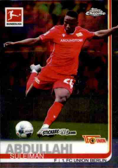 Cromo Suleiman Abdullahi - Bundesliga Chrome 2019-2020 n. 9 - Topps