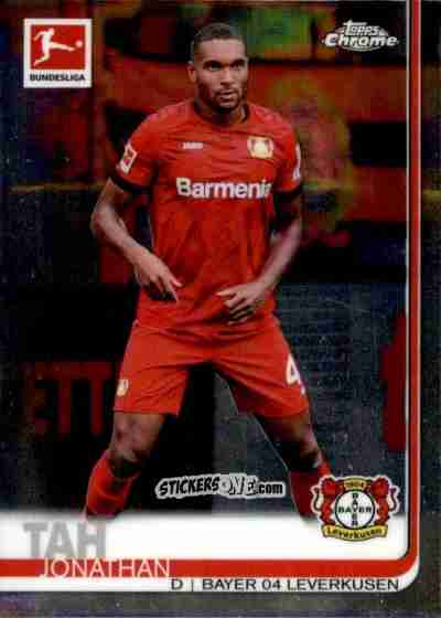 Sticker Jonathan Tah - Bundesliga Chrome 2019-2020 n. 13 - Topps