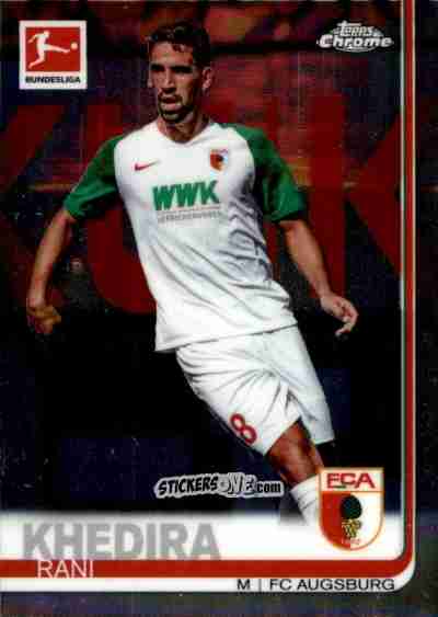 Figurina Rani Khedira - Bundesliga Chrome 2019-2020 n. 16 - Topps