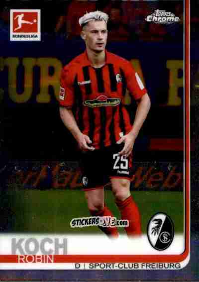 Cromo Robin Koch - Bundesliga Chrome 2019-2020 n. 24 - Topps