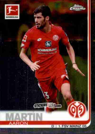 Figurina Aarón Martín - Bundesliga Chrome 2019-2020 n. 26 - Topps