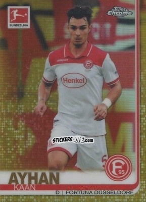 Cromo Kaan Ayhan - Bundesliga Chrome 2019-2020 n. 45 - Topps