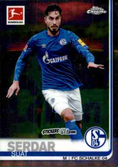 Cromo Suat Serdar - Bundesliga Chrome 2019-2020 n. 52 - Topps