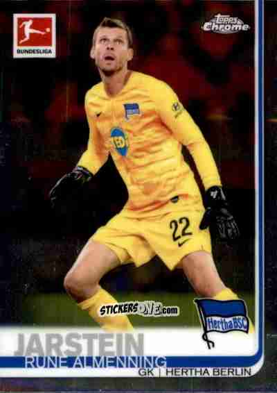 Cromo Rune Almenning Jarstein - Bundesliga Chrome 2019-2020 n. 60 - Topps