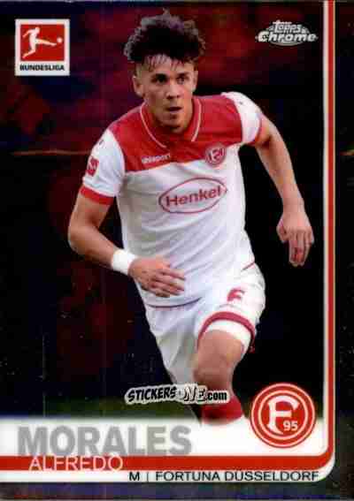 Cromo Alfredo Morales - Bundesliga Chrome 2019-2020 n. 62 - Topps
