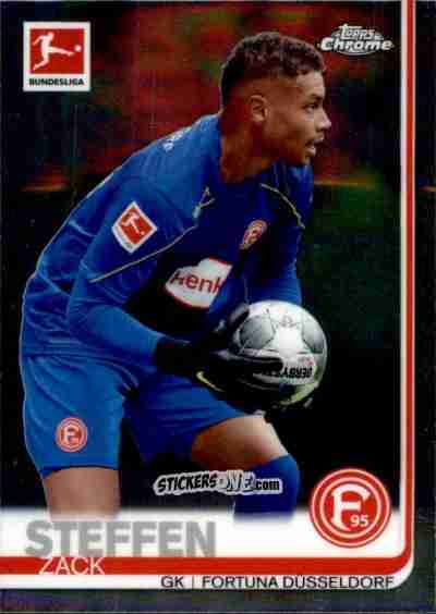 Cromo Zack Steffen - Bundesliga Chrome 2019-2020 n. 76 - Topps