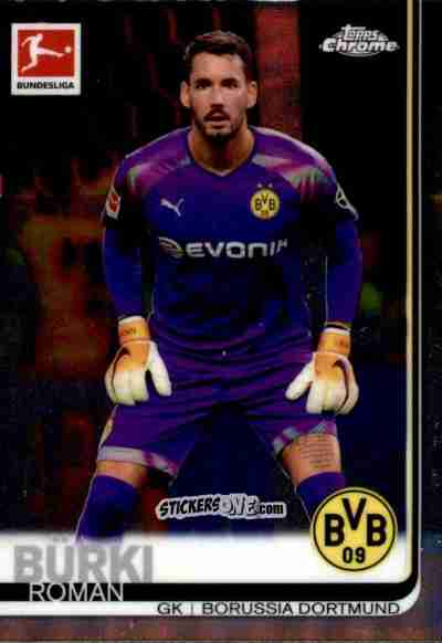 Sticker Roman Bürki - Bundesliga Chrome 2019-2020 n. 78 - Topps