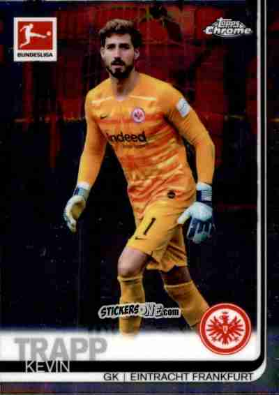 Sticker Kevin Trapp - Bundesliga Chrome 2019-2020 n. 80 - Topps