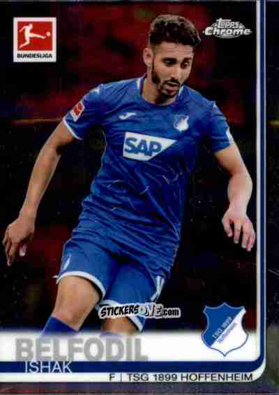 Sticker Ishak Belfodil - Bundesliga Chrome 2019-2020 n. 83 - Topps