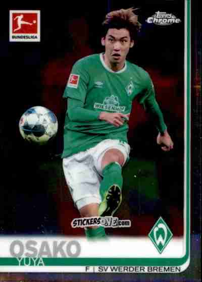 Figurina Yuya Osako - Bundesliga Chrome 2019-2020 n. 84 - Topps