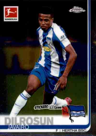 Cromo Javairô Dilrosun - Bundesliga Chrome 2019-2020 n. 86 - Topps