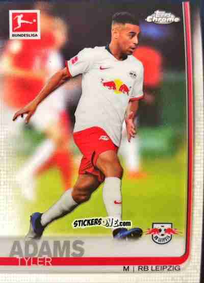 Cromo Tyler Adams - Bundesliga Chrome 2019-2020 n. 89 - Topps