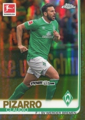 Sticker Claudio Pizarro - Bundesliga Chrome 2019-2020 n. 10g - Topps