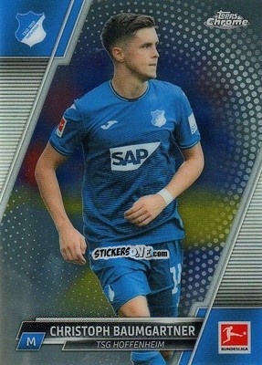 Sticker Christoph Baumgartner - Bundesliga Chrome 2021-2022 n. 51 - Topps