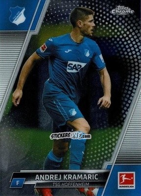 Figurina Andrej Kramaric - Bundesliga Chrome 2021-2022 n. 52 - Topps