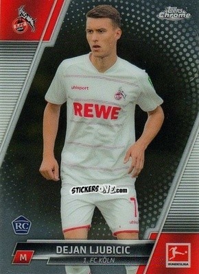 Sticker Dejan Ljubicic - Bundesliga Chrome 2021-2022 n. 56 - Topps