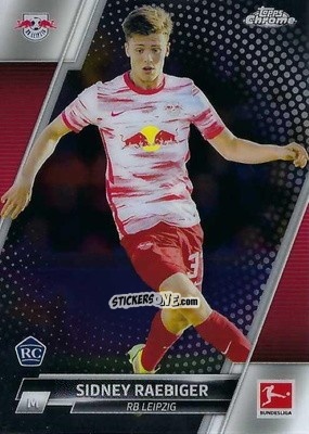 Figurina Sidney Raebiger  - Bundesliga Chrome 2021-2022 n. 59 - Topps