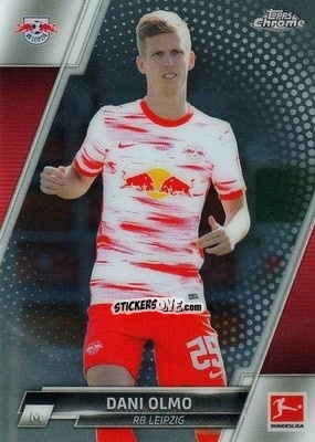 Cromo Dani Olmo - Bundesliga Chrome 2021-2022 n. 60 - Topps