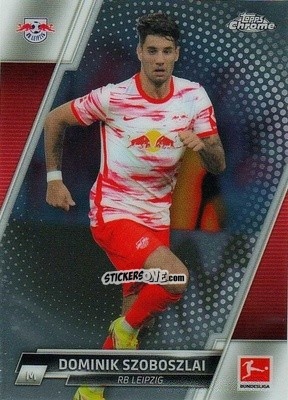 Sticker Dominik Szoboszlai - Bundesliga Chrome 2021-2022 n. 61 - Topps