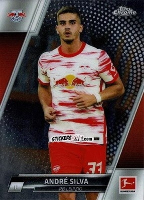 Figurina André Silva - Bundesliga Chrome 2021-2022 n. 62 - Topps