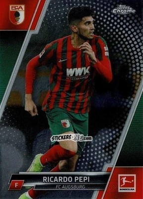 Figurina Ricardo Pepi - Bundesliga Chrome 2021-2022 n. 63 - Topps