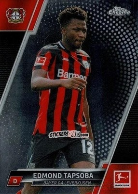 Sticker Edmond Tapsoba - Bundesliga Chrome 2021-2022 n. 66 - Topps