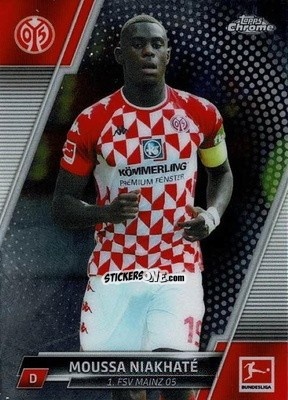 Cromo Moussa Niakhaté - Bundesliga Chrome 2021-2022 n. 73 - Topps