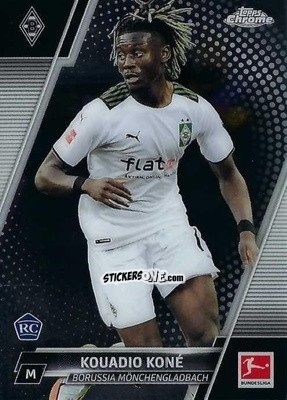 Figurina Kouadio Koné - Bundesliga Chrome 2021-2022 n. 78 - Topps