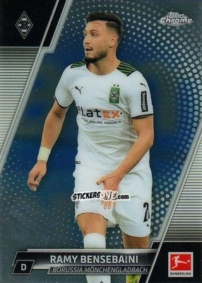 Cromo Ramy Bensebaini - Bundesliga Chrome 2021-2022 n. 79 - Topps