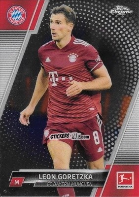Cromo Leon Goretzka - Bundesliga Chrome 2021-2022 n. 86 - Topps