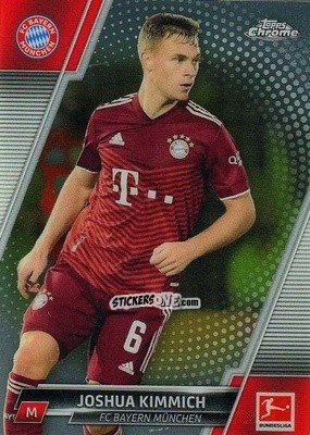 Cromo Joshua Kimmich - Bundesliga Chrome 2021-2022 n. 87 - Topps
