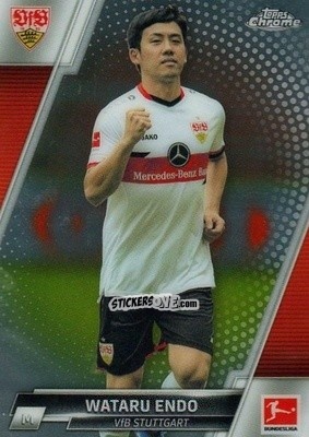 Cromo Wataru Endo - Bundesliga Chrome 2021-2022 n. 89 - Topps