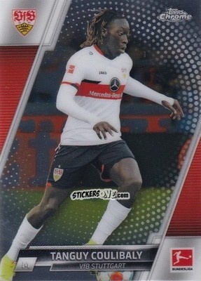 Cromo Tanguy Coulibaly - Bundesliga Chrome 2021-2022 n. 94 - Topps