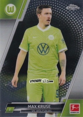 Sticker Max Kruse - Bundesliga Chrome 2021-2022 n. 97 - Topps